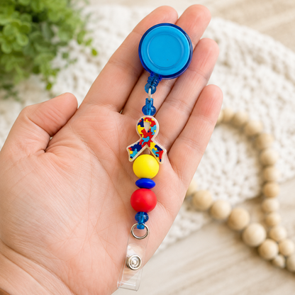 Beaded Badge Reels