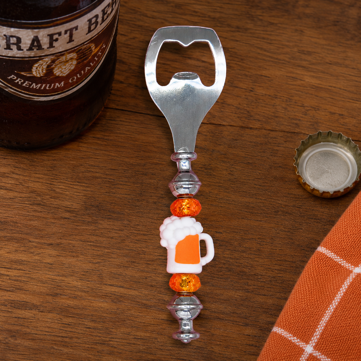 Beaded Bottle Opener