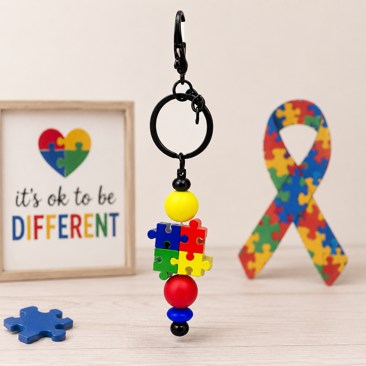 BEADED KEYCHAINS/BAG CHARMS