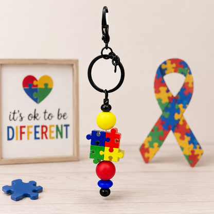 BEADED KEYCHAINS/BAG CHARMS