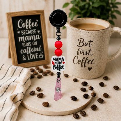 Beaded Badge Reels