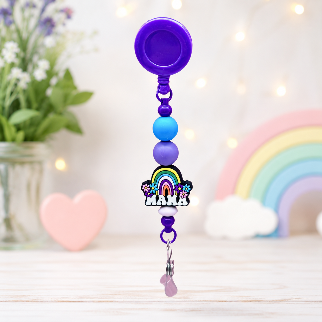 Beaded Badge Reels