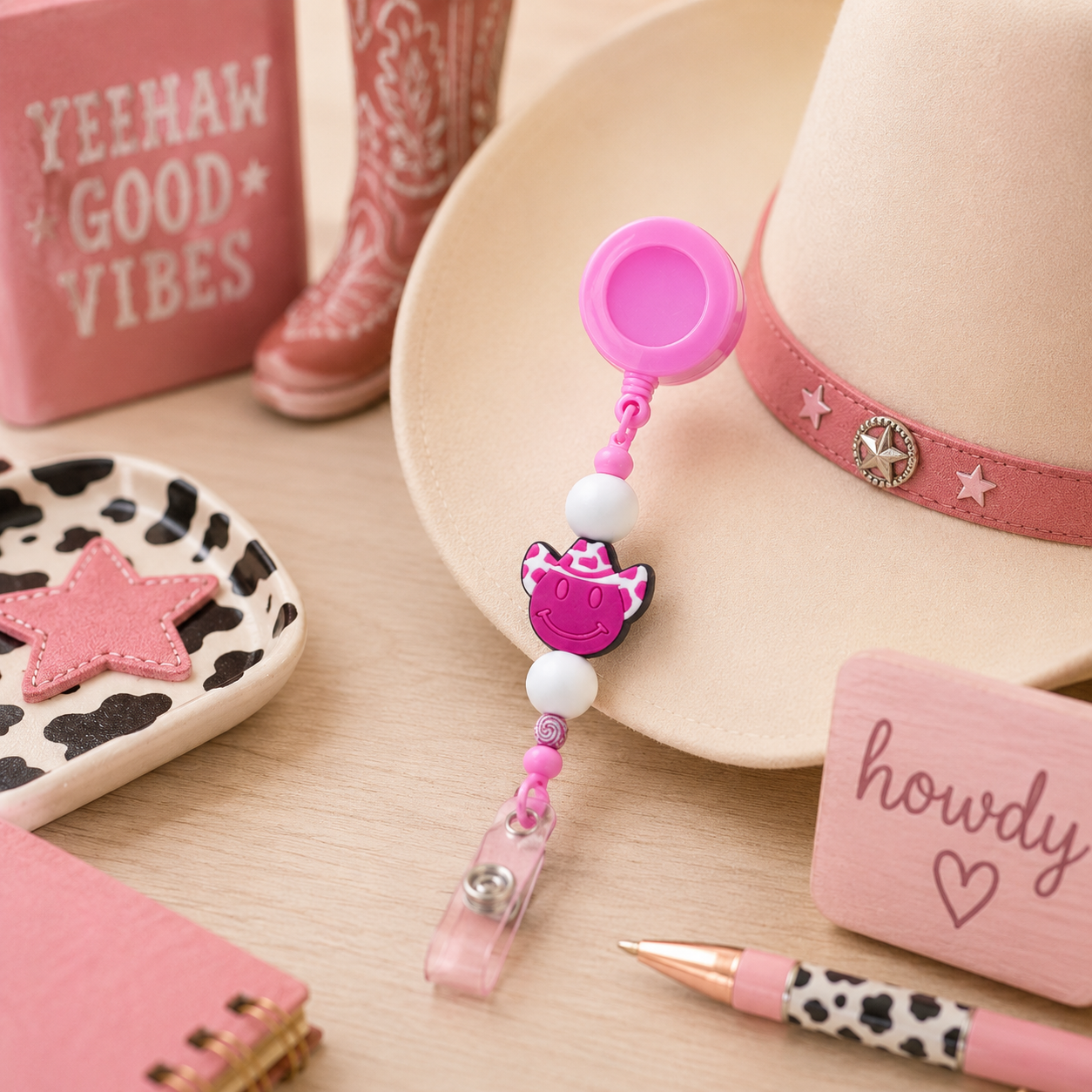 Beaded Badge Reels