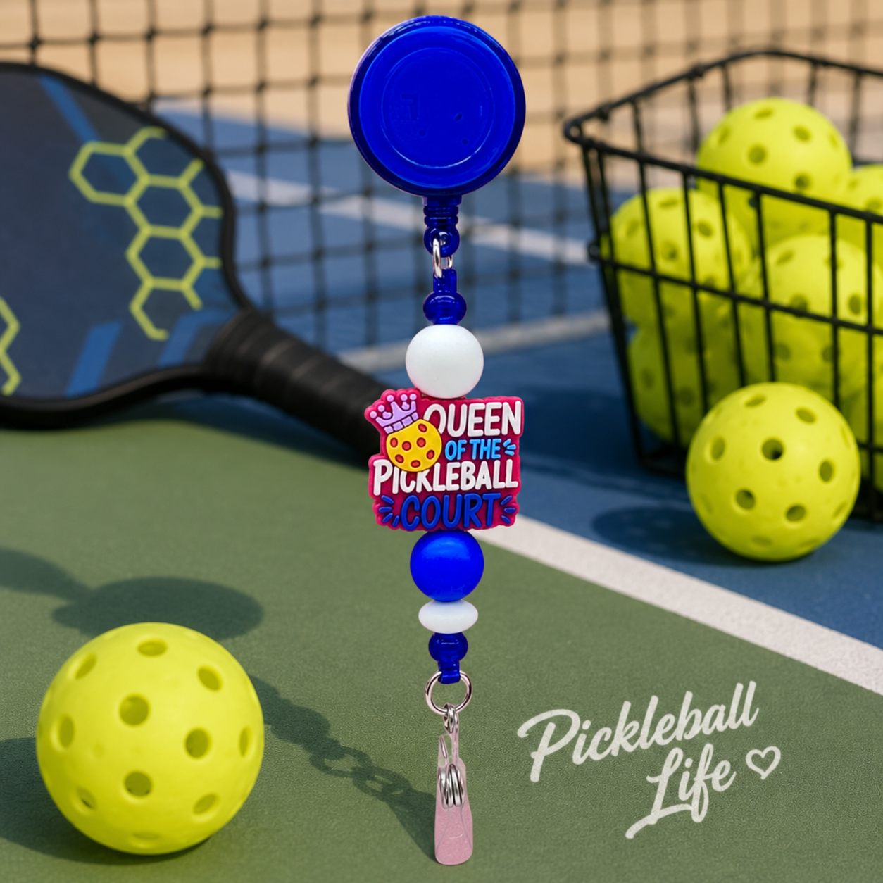 Beaded Badge Reels