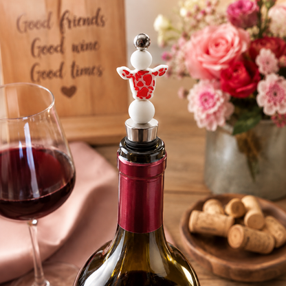 Beaded Wine Bottle Stopper