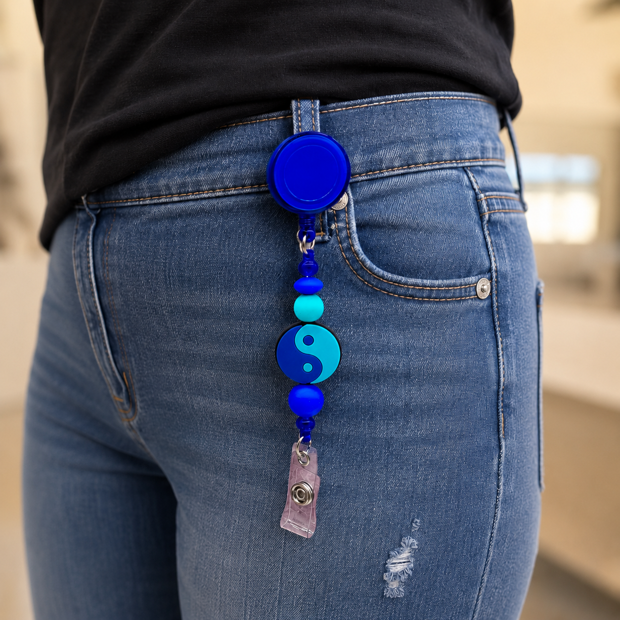 Beaded Badge Reels