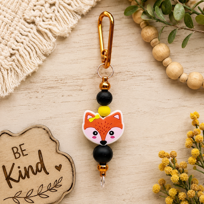 BEADED KEYCHAINS/BAG CHARMS