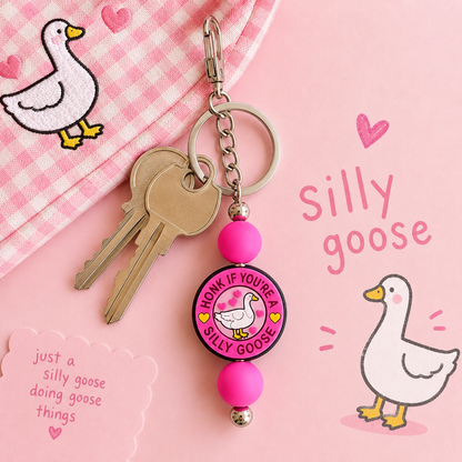 BEADED KEYCHAINS/BAG CHARMS
