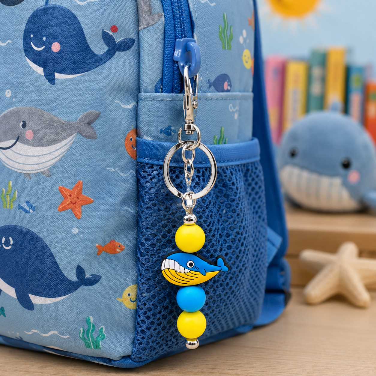 BEADED KEYCHAINS/BAG CHARMS
